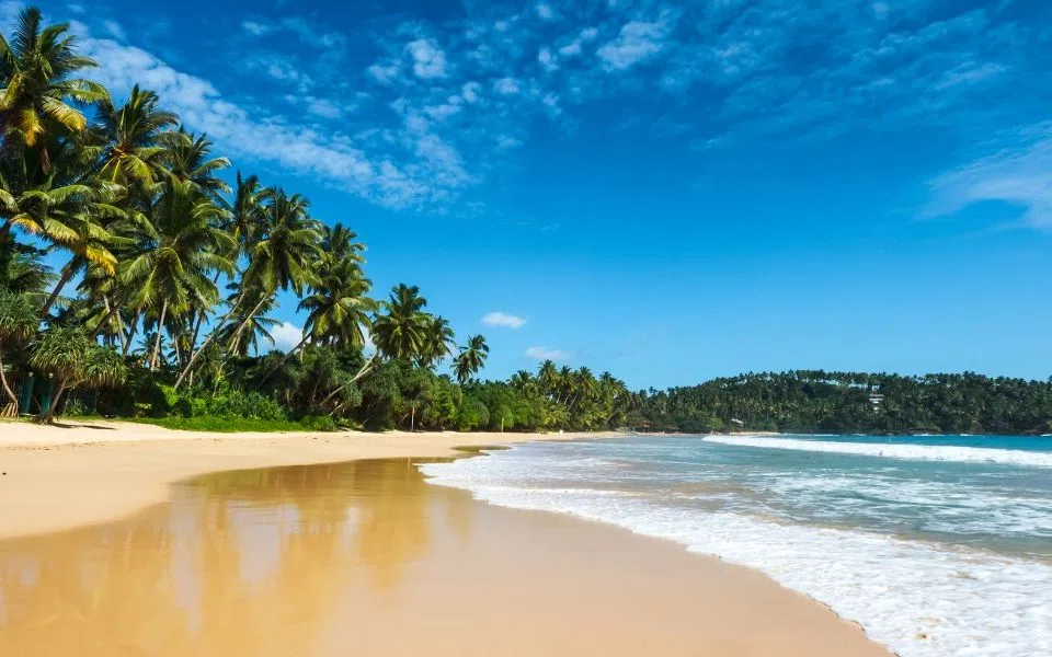Pasikuda shallow turquoise beach