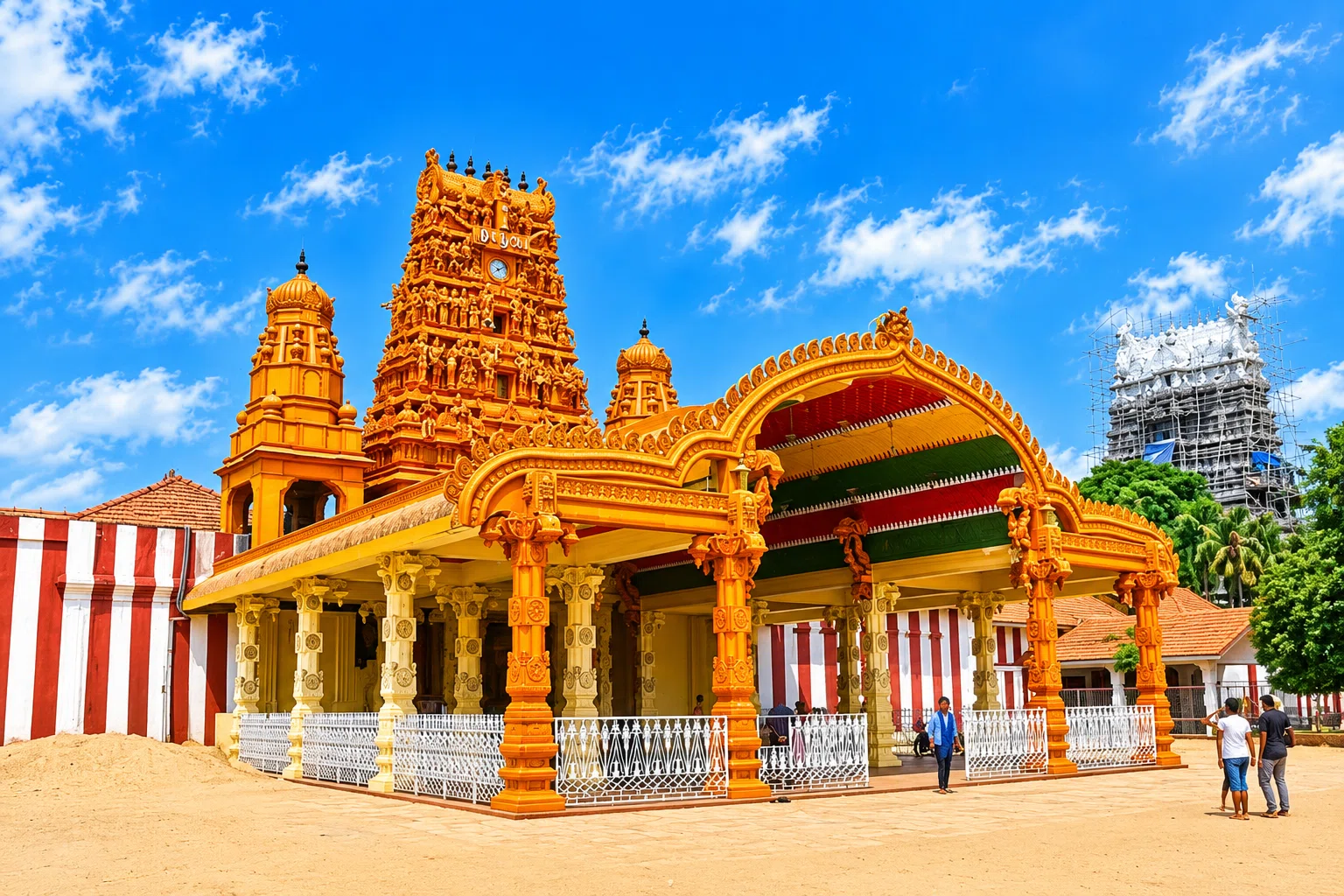 Jaffna Fort and northern coastal landscape