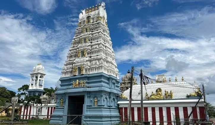 Exterior of Munneswaram Temple in Chilaw