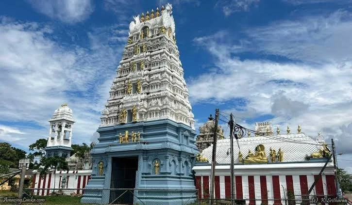 Exterior of Munneswaram Temple in Chilaw