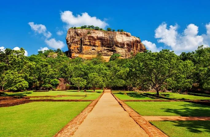 Rural scenery near Sigiriya on arrival