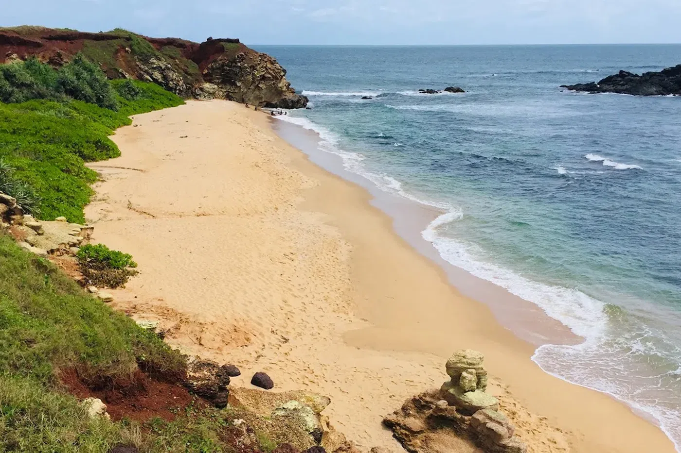 Ussangoda red-earth coastal landscape
