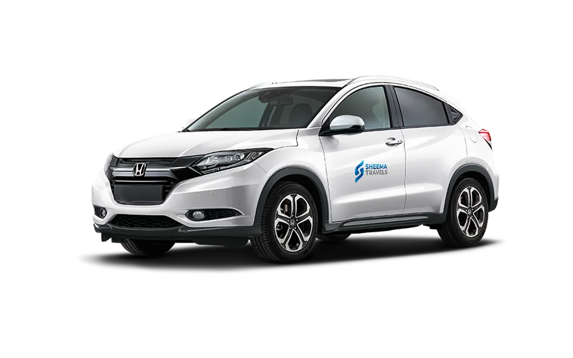 Honda Vezel with driver in Sri Lanka