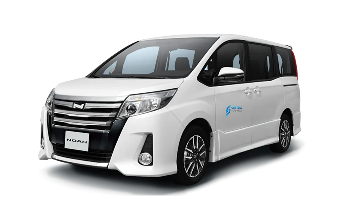 Toyota Voxy with driver in Sri Lanka