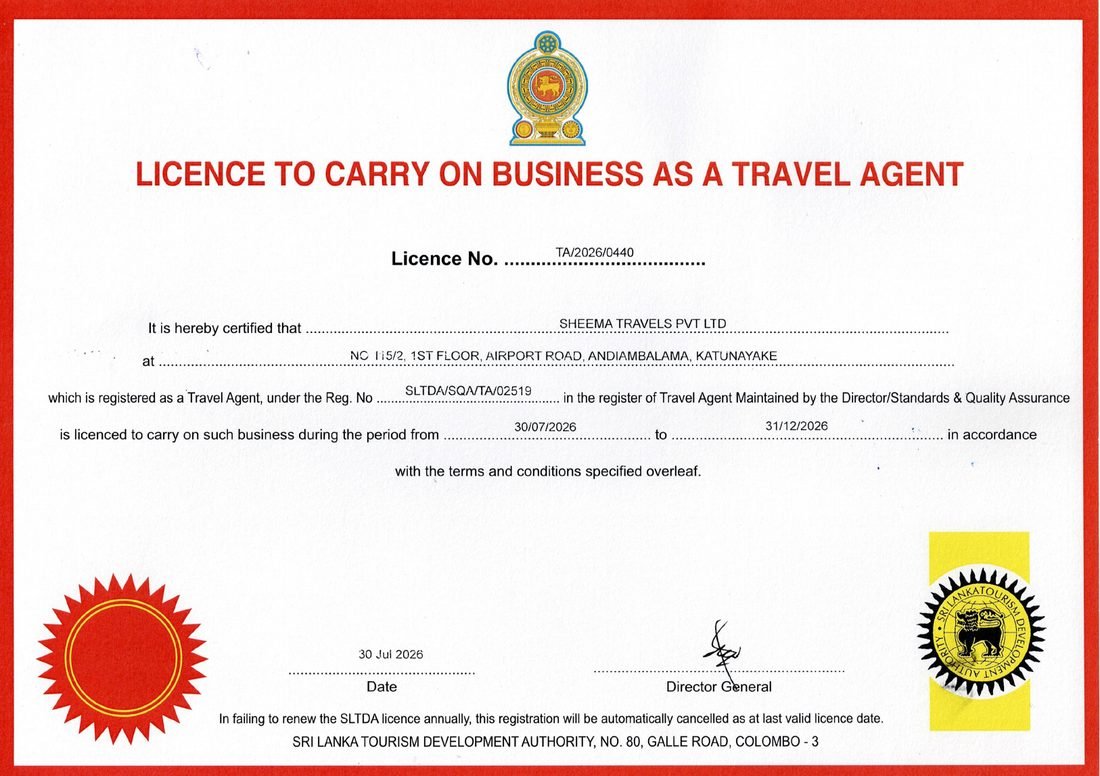 Travel Agent Licence